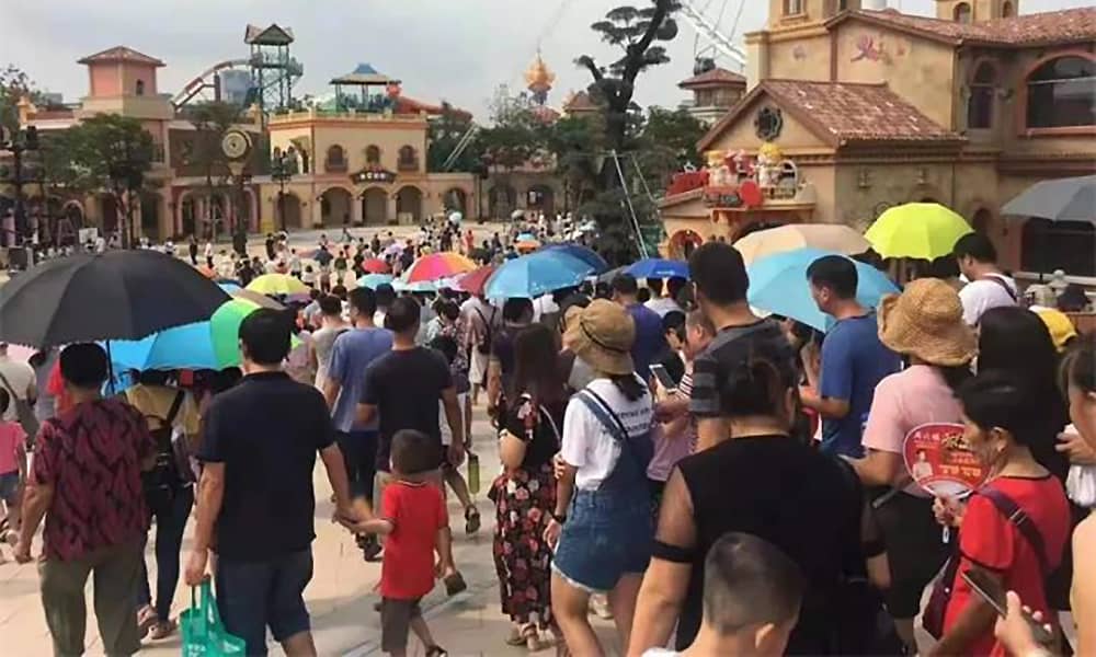 jinnianhui今年会游乐参与打造的欢乐海岸PLUS三天迎客超16万人！