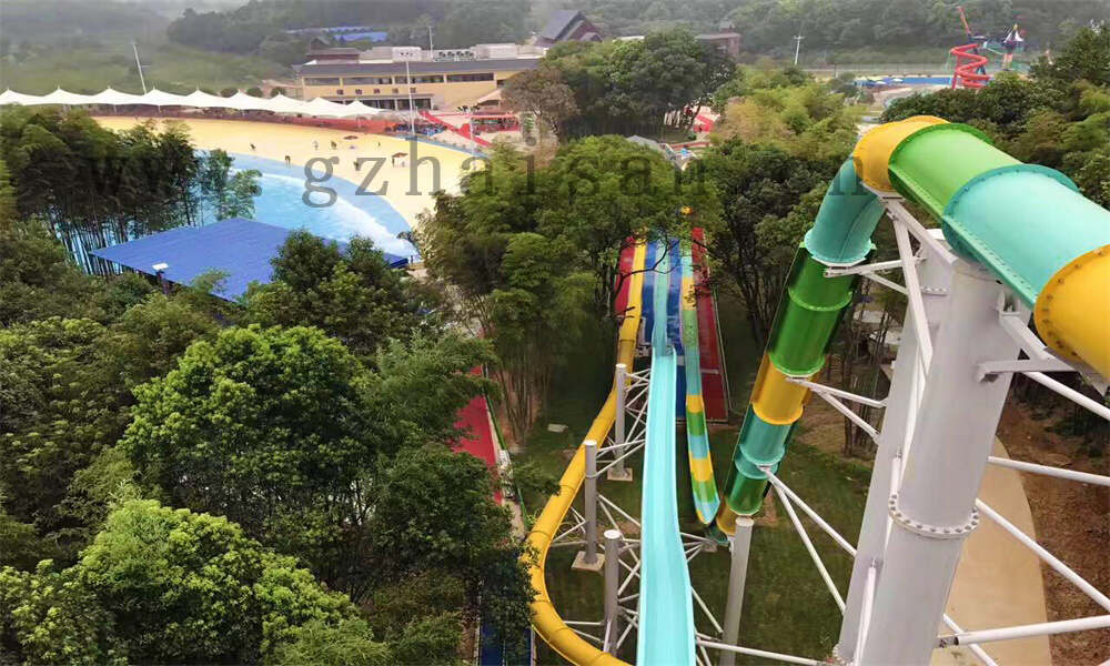 如何设计水上乐园的水上滑梯水回收设备？